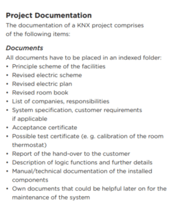 KNX Project documentation